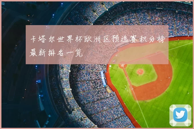 卡塔尔世界杯欧洲区预选赛积分榜最新排名一览