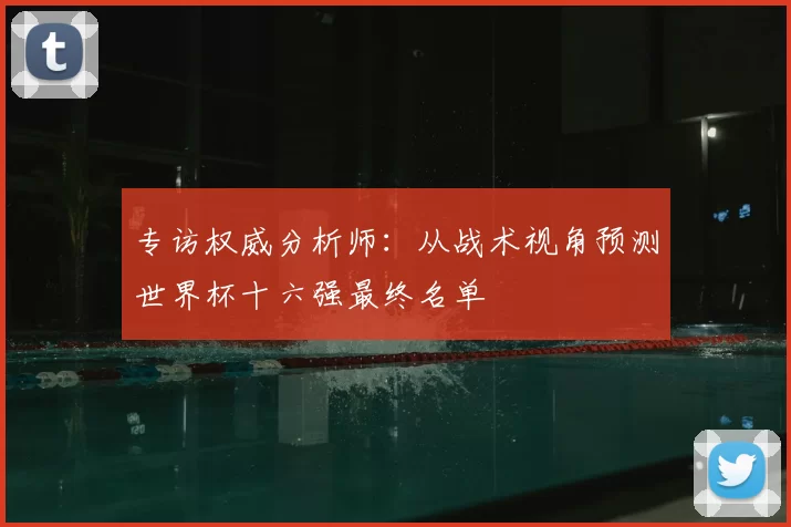 专访权威分析师：从战术视角预测世界杯十六强最终名单