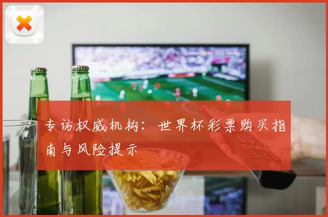 专访权威机构:世界杯彩票购买指南与风险提示